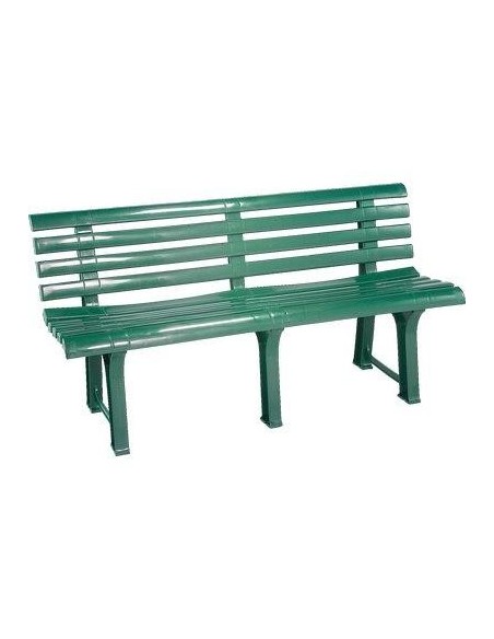 PANCHINA ORCHIDEA PROGARDEN PP VERDE CM 145X49 H.CM 74