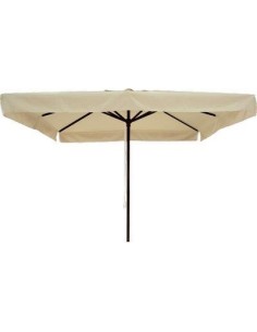 OMBRELLONE PALO CENTRALE CLASSIC DOMUS ALLUMINIO/POLY ECRU MM 48 MT 2X3