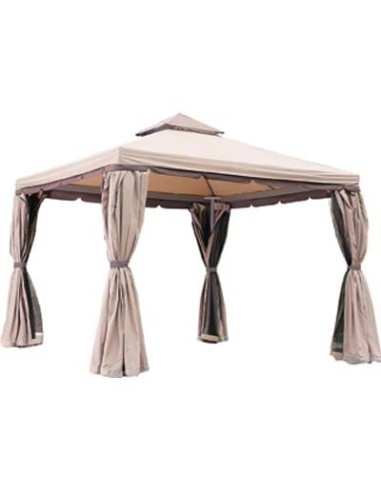 GAZEBO PASSION DOMUS ALLUMINIO/POLY MT 3X4