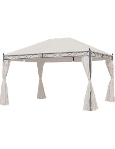 GAZEBO NAPOLI DOMUS ACCIAIO/POLY MT 3X4