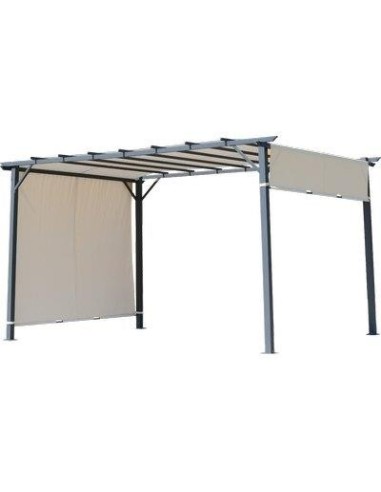 PERGOLA CAIRO DOMUS ACCIAIO/POLY MT 3X4