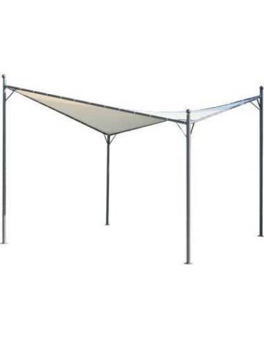 GAZEBO ZANTE DOMUS ACCIAIO/POLY MT 3,5X3,5