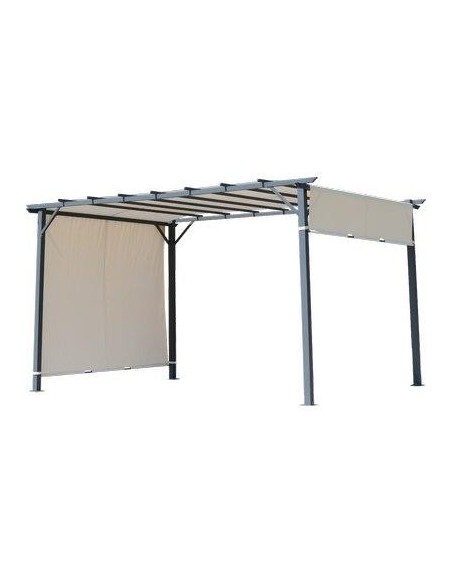 TELO PERGOLA CAIRO DOMUS ACCIAIO/POLY MT 3X4