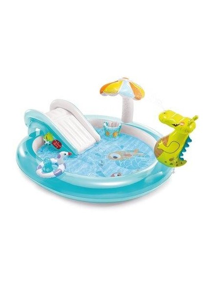 PLAYCENTER ALLIGATORE 57165 INTEX CM 201X170 H.CM  84