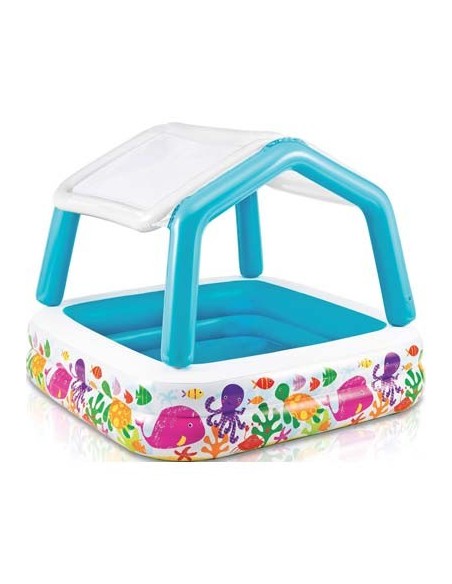 PISCINA SUN SHADE 57470 INTEX CM 157X157 H.CM 122