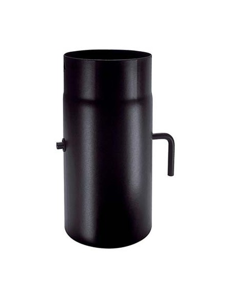 TUBO LEGNA + SERRANDA PLUS NERO OPACO SAVE CM 15 H.CM  25