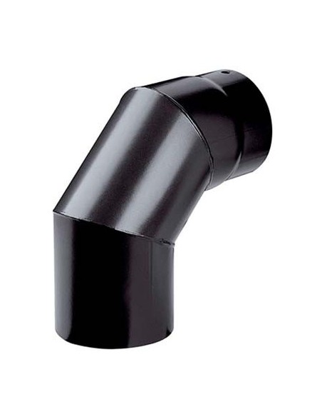 GOMITO LEGNA 90° PLUS NERO OPACO SAVE CM 13