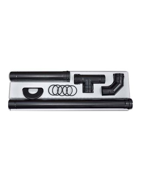 TUBO PELLET NERO OPACO KIT SAVE CM 8 CF - PZ 11