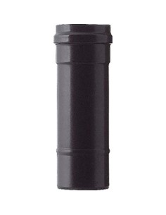 TUBO PELLET LIGHT NERO OPACO SAVE CM 10 H.CM  25