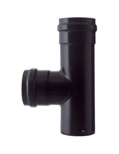 TUBO A TEE PELLET MFF NERO OPACO SAVE CM 10 MFF