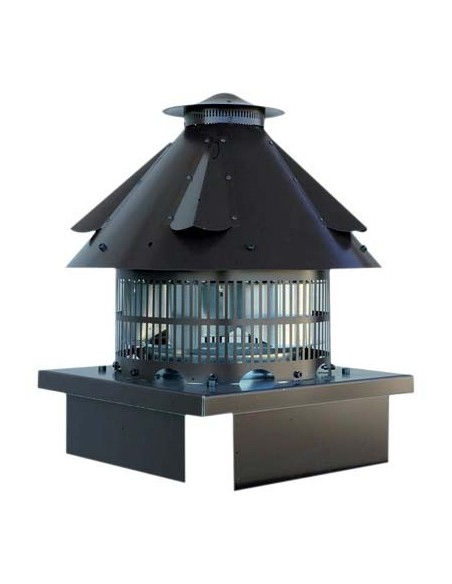 ASPIRATORE ELETTRICO CANNA FUMARIA ACCIAIO TESTA MORO VOLT 230 WATT 180 CM 32-42