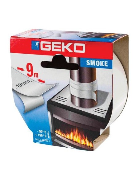 NASTRO ALLUMINIO EMMESMOKE GEKO BIANCO CM 4 MT 9