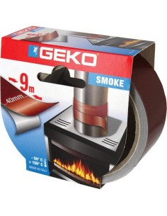 NASTRO ALLUMINIO EMMESMOKE GEKO MARRONE CM 4 MT 9