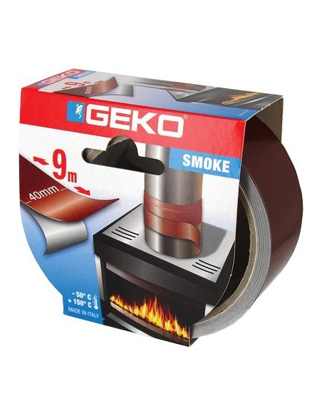 NASTRO ALLUMINIO EMMESMOKE GEKO MARRONE CM 4 MT 9