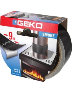 NASTRO ALLUMINIO EMMESMOKE GEKO NERO  CM 4 MT 9