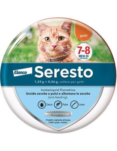 ANTIPARASSITARIO SERESTO GATTI ELANCO CM 38