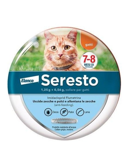 ANTIPARASSITARIO SERESTO GATTI ELANCO CM 38