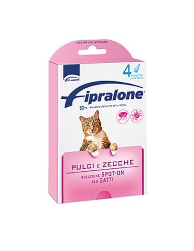 ANTIPARASSITARIO FIPRALONE SPOT ON GATTO FORMEVET CF - PIPETTE 4