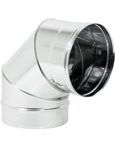 GOMITO INOX AISI 304 90° CM 10