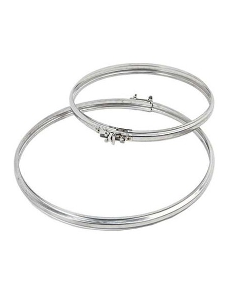 FASCETTA BLOCCAGGIO TUBO ACCIAIO INOX AISI 304 CM 14