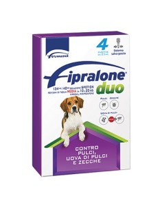 ANTIPARASSITARIO FIPRALONE DUO CANE FORMEVET KG 10/20 CF - PIPETTE 4