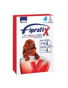 ANTIPARASSITARIO FIPRATIX CANE FORMEVET  KG 40/60 CF - PIPETTE 4