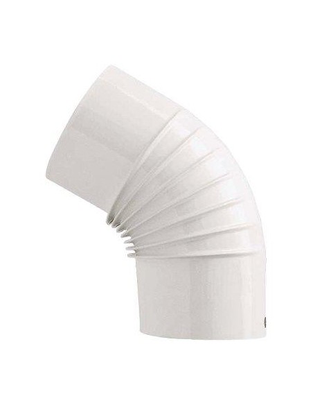 GOMITO LEGNA 45° CLASSIC BIANCO SAVE CM 12