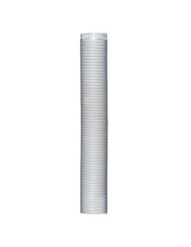 TUBO RULLATO ALLUMINIO BIANCO MM 0,12 CM  8 MT 3