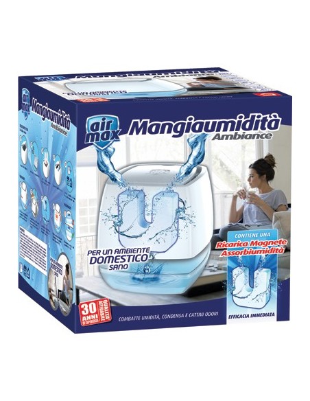 AIRMAX TAB MAGNETE KIT AMBIENCE 1 VASCHETTA + RICARICA GR 450