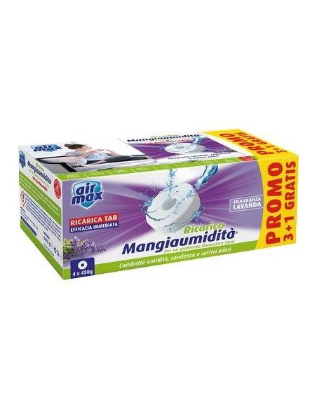 AIRMAX TAB RICARICA LAVANDA CF - 4XGR 450
