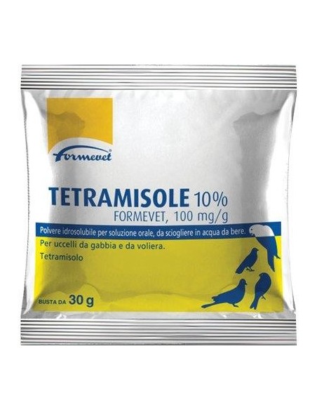 ANTIBIOTICO VOLATILI TETRAMISOLE 10percento FORMEVET GR 30