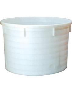 MASTELLONE TONDO BIANCO ICS LDPE LT 500 CM 104 H.CM 82