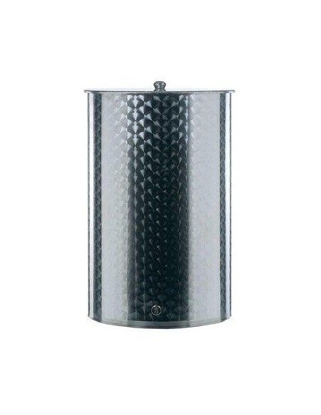 SERBATOIO + COPERCHIO BELVIVERE INOX SALDATO FIORETT LT  500 CM 72 H.CM 125 1F