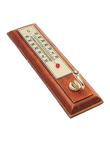 TERMOMETRO PRONTY LEGNO -10/+50°C CM 17,5X4,0