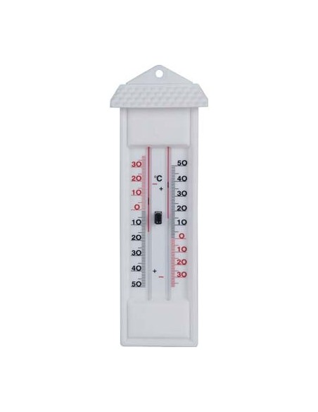 TERMOMETRO HOUSE DOMUS PP BIANCO -40/+50°C CM 8,0X23,0
