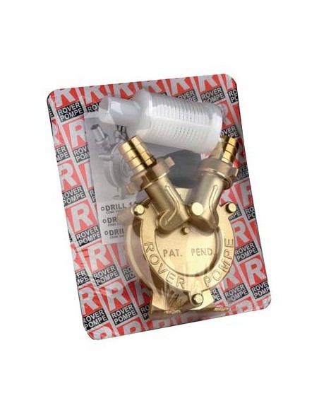 POMPA TRAVASO X TRAPANO OTTONE DRILL 20 ROVER LT/H 1500 H.MAX MT 24 MM 20