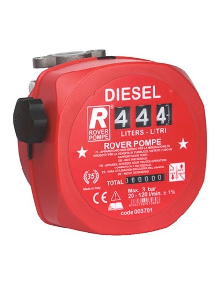 CONTALITRI GASOLIO ROVER MM 20 LT/MIN 120 MAX BAR 3