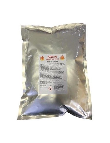 ZOLFETTO ENOLOGICO A DISCO FRANKE GR/PZ 10 CF - KG 1