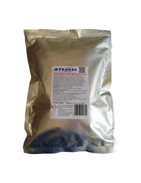 METABISOLFITO POTASSICO ENOLOGICO E224 KG 1