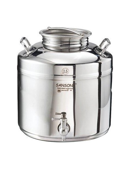 FUSTINO SALDATO EUROPA SANSONE INOX 18/10 LT 15