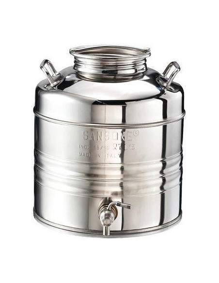 FUSTINO GRAFFATO SANSONE INOX 18/10 LT 15