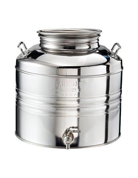 FUSTINO GRAFFATO SANSONE INOX 18/10 LT 30