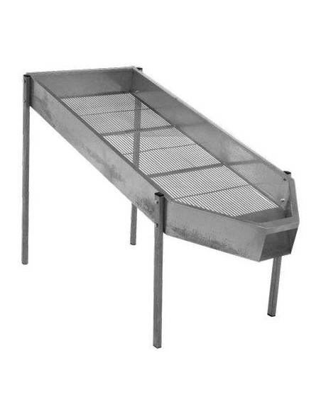 DEFOGLIATORE MANUALE ACCIAIO ZINC CM 143X57