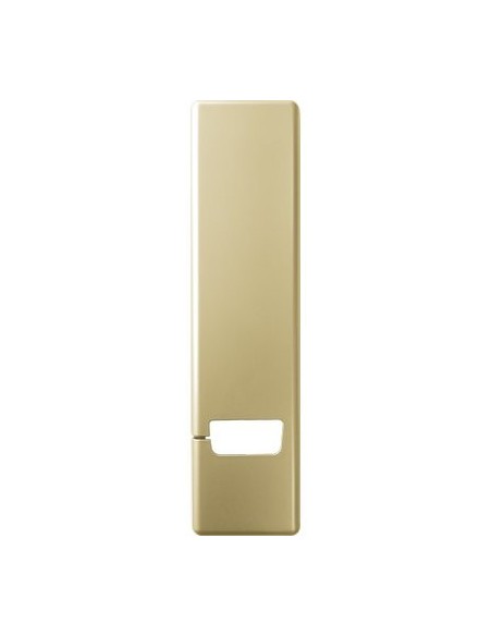 PLACCA AVVOLGITORE INCASSO UNIVERSALE ABS ORO MM 65X250