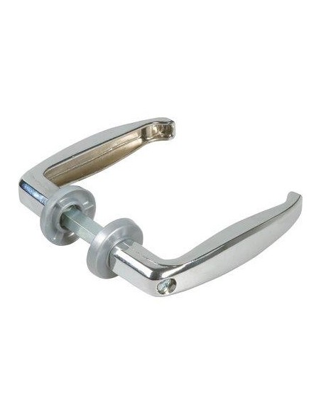 MANIGLIE X PORTA METALLO ZAMA CROMATA VITE IN TESTA MM 25/33 Q8