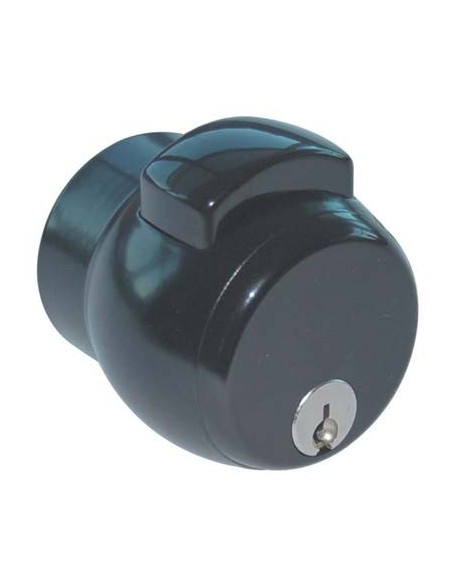 MANIGLIA PREMIAPRI N13 MERONI CHIAVE+NOTTOLINO NERO/ARGENTO