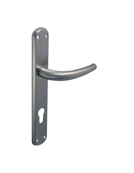 MANIGLIA TORINO CROMO FORO SAGOMAT ZAMA CROMO SATINATA+Q8 I.MM 90 CF - PZ 2