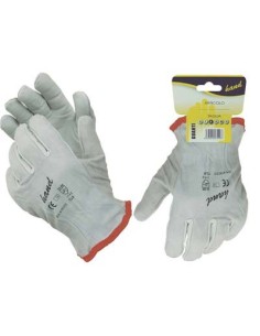 GUANTO FIORE BOVINO HAND BIANCO DORSO CROSTA