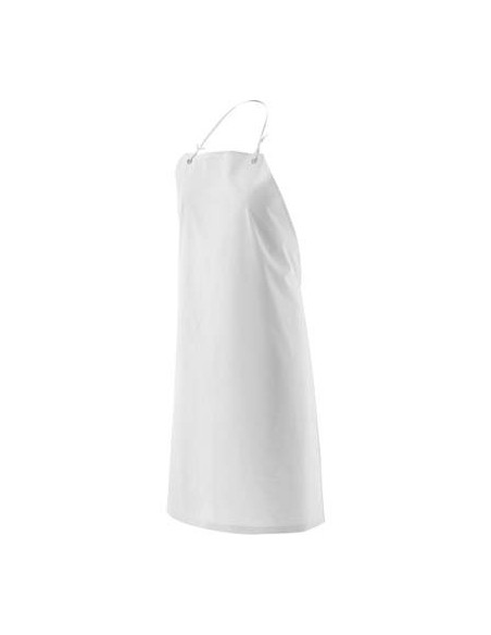 GREMBIULE PVC ANTISTRAPPO BIANCO CM 75X110