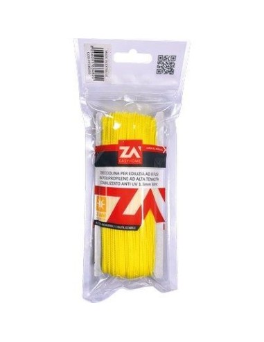 FILO EDILIZIA GIALLO FLUO PPL MT  50